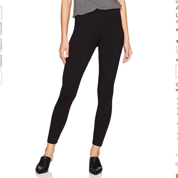 Pants - Daily Ritual Women's Ponte Knit Legging